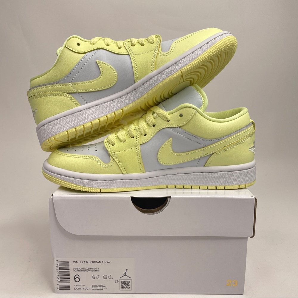 Nike Air Jordan 1 Retro Low WMNS “Lemonade” 2023 - Picture 3 of 4